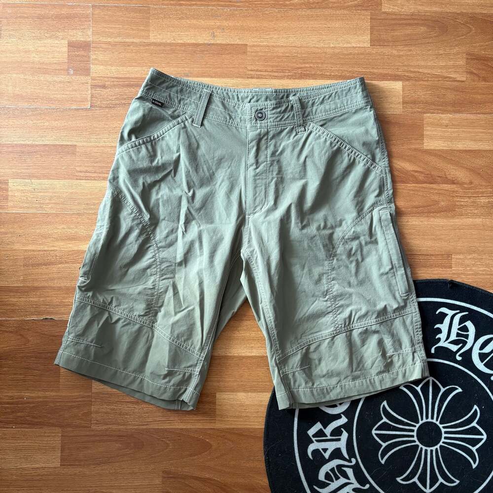 Kuhl Olive Green Hiking Outdoor Utility Cargo Shorts